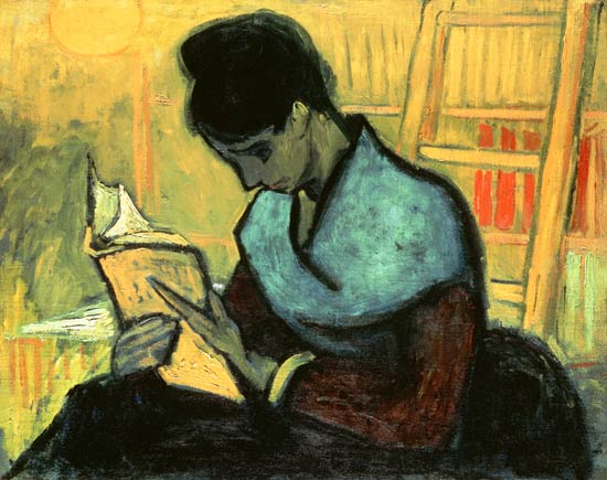 La lectrice de roman – Van Gogh Vincent Van Gogh