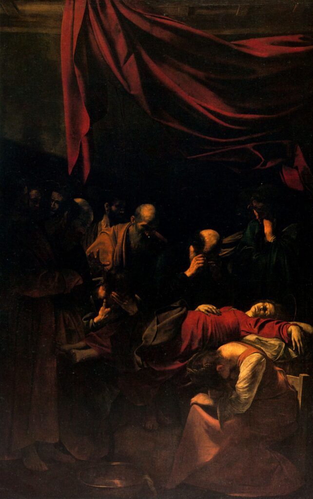 La Mort de la Vierge – Caravage Le Caravage