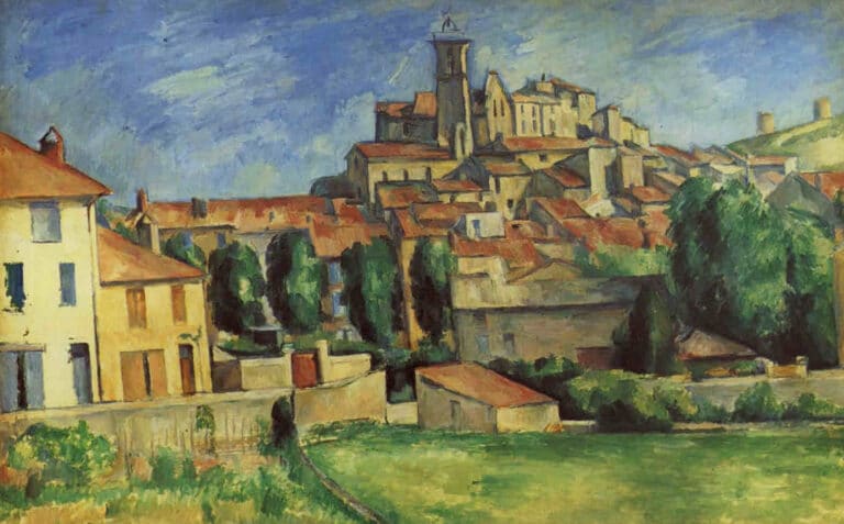 Gardanne (vue horizontale) – Paul Cézanne Paul Cézanne