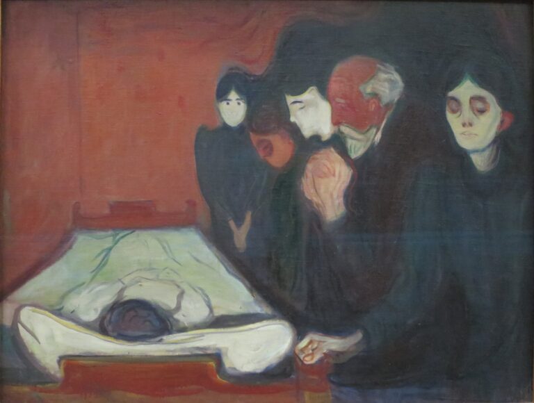 Au lit de mort – Edvard Munch Edvard Munch