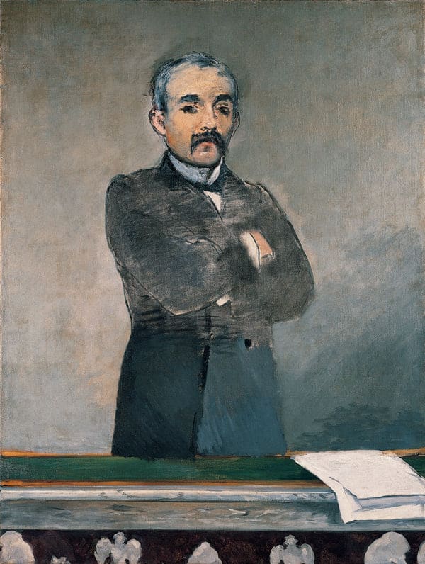 Portrait de Georges Clemenceau – Edouard Manet Édouard Manet
