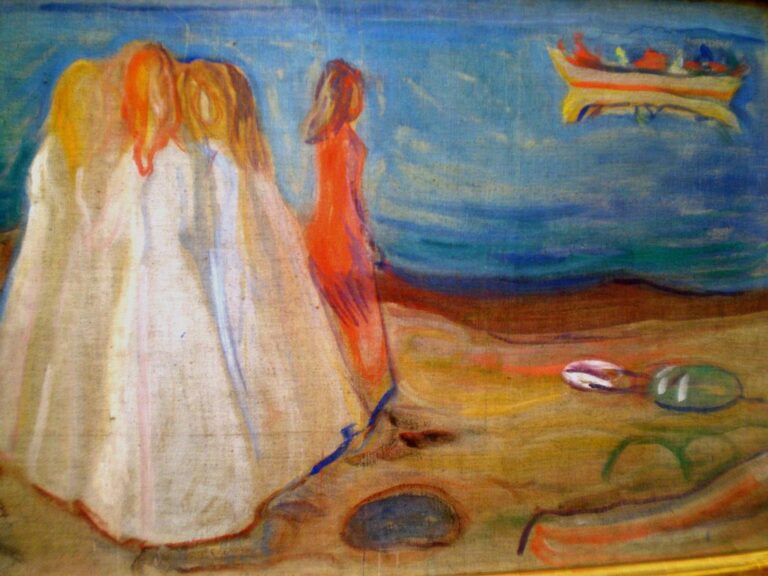 Filles au bord de la mer – Edvard Munch Edvard Munch