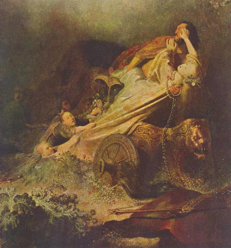 Vol de Proserpine – Rembrandt van Rijn Rembrandt van Rijn