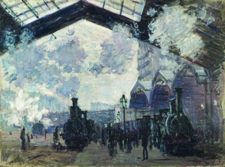 La Gare Saint-Lazare de Claude Monet Claude Monet