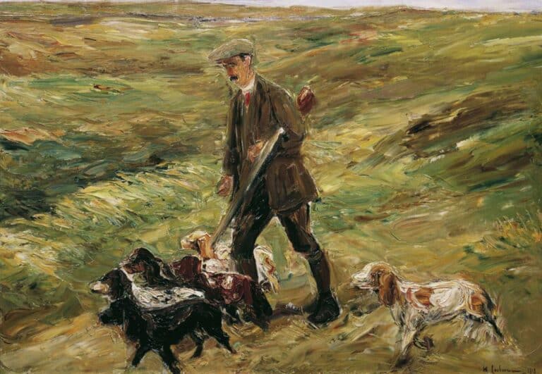 Chasseur dans les dunes – Max Liebermann Max Liebermann