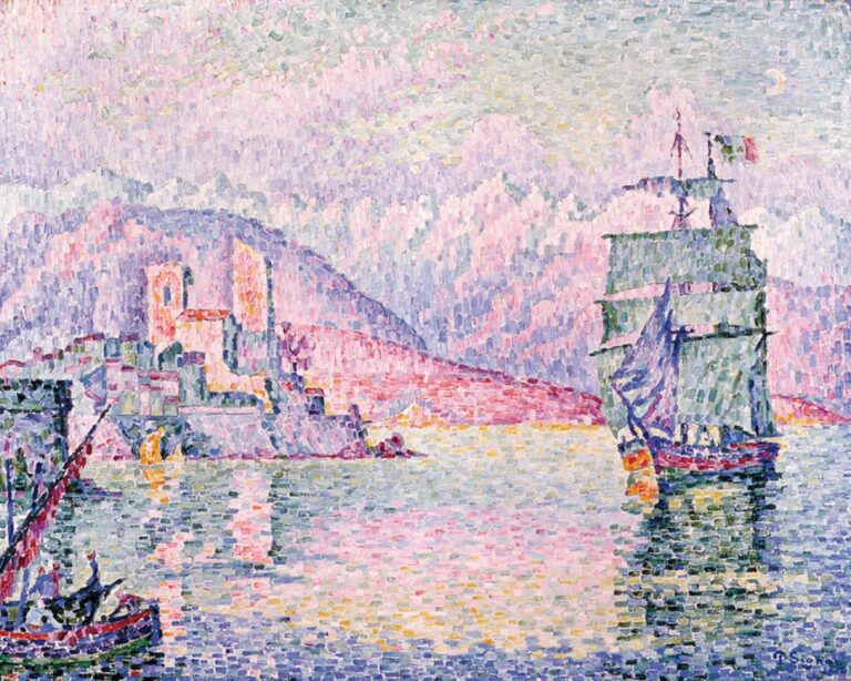 Antibes le soir, 1914 – Paul Signac Paul Signac