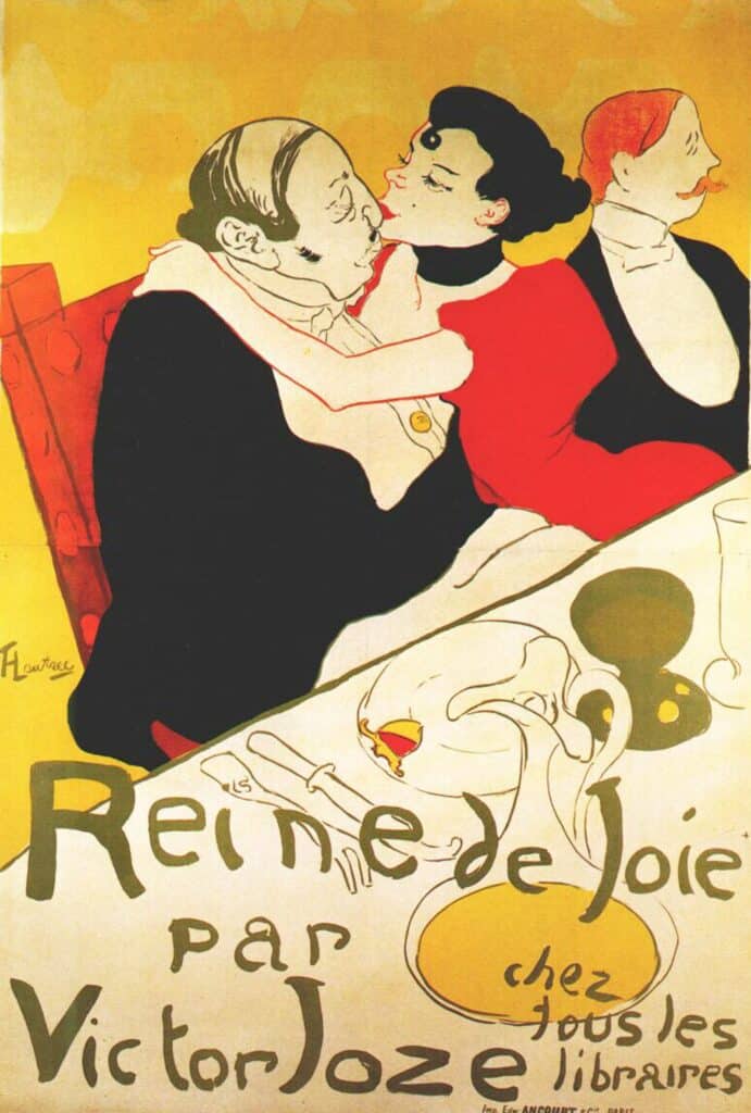 Reine de Joie – Toulouse Lautrec Henri de Toulouse-Lautrec