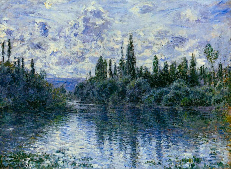 Bras de la Seine près de Vetheuil 1878 – Claude Monet Claude Monet