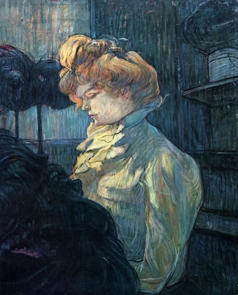 Le Modiste – Toulouse Lautrec Henri de Toulouse-Lautrec