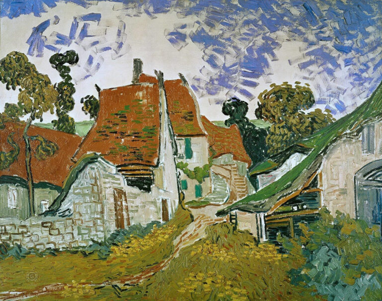 Rue de village à Auvers – Van Gogh Vincent Van Gogh