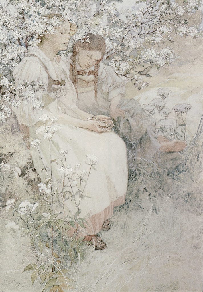 Heureux ceux qui ont le cœur pur – Mucha Alphonse Mucha