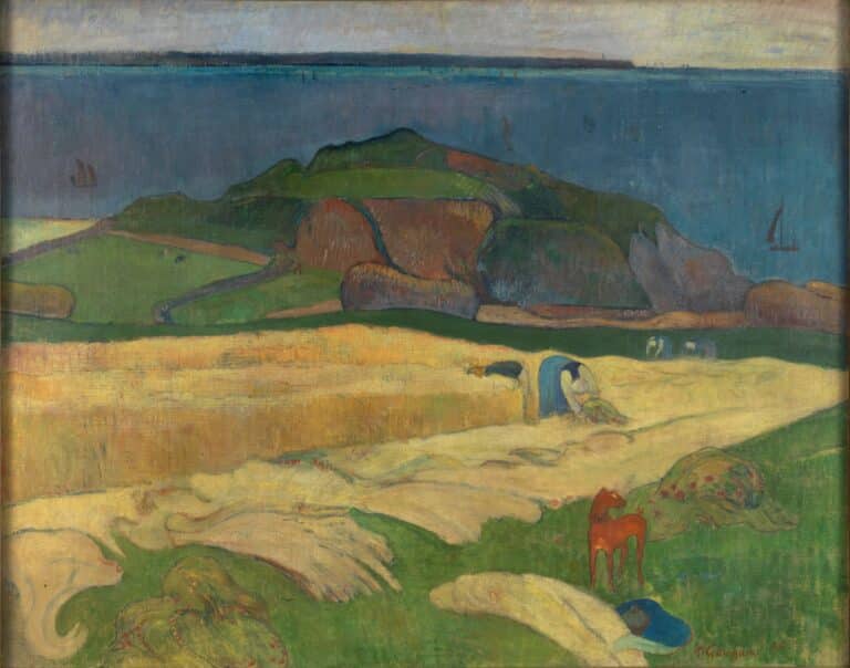 Récolte (Le Pouldu) – Paul Gauguin Paul Gauguin