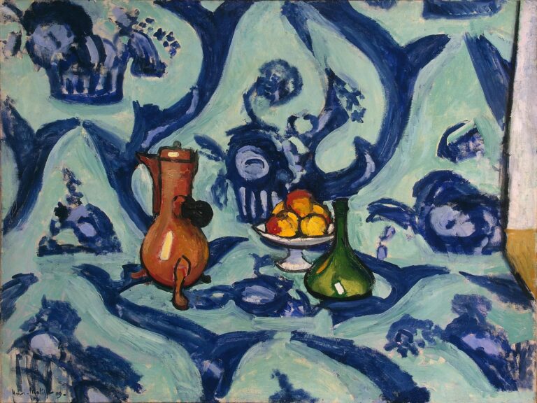 Nature morte avec nappe bleue – Matisse Henri Matisse