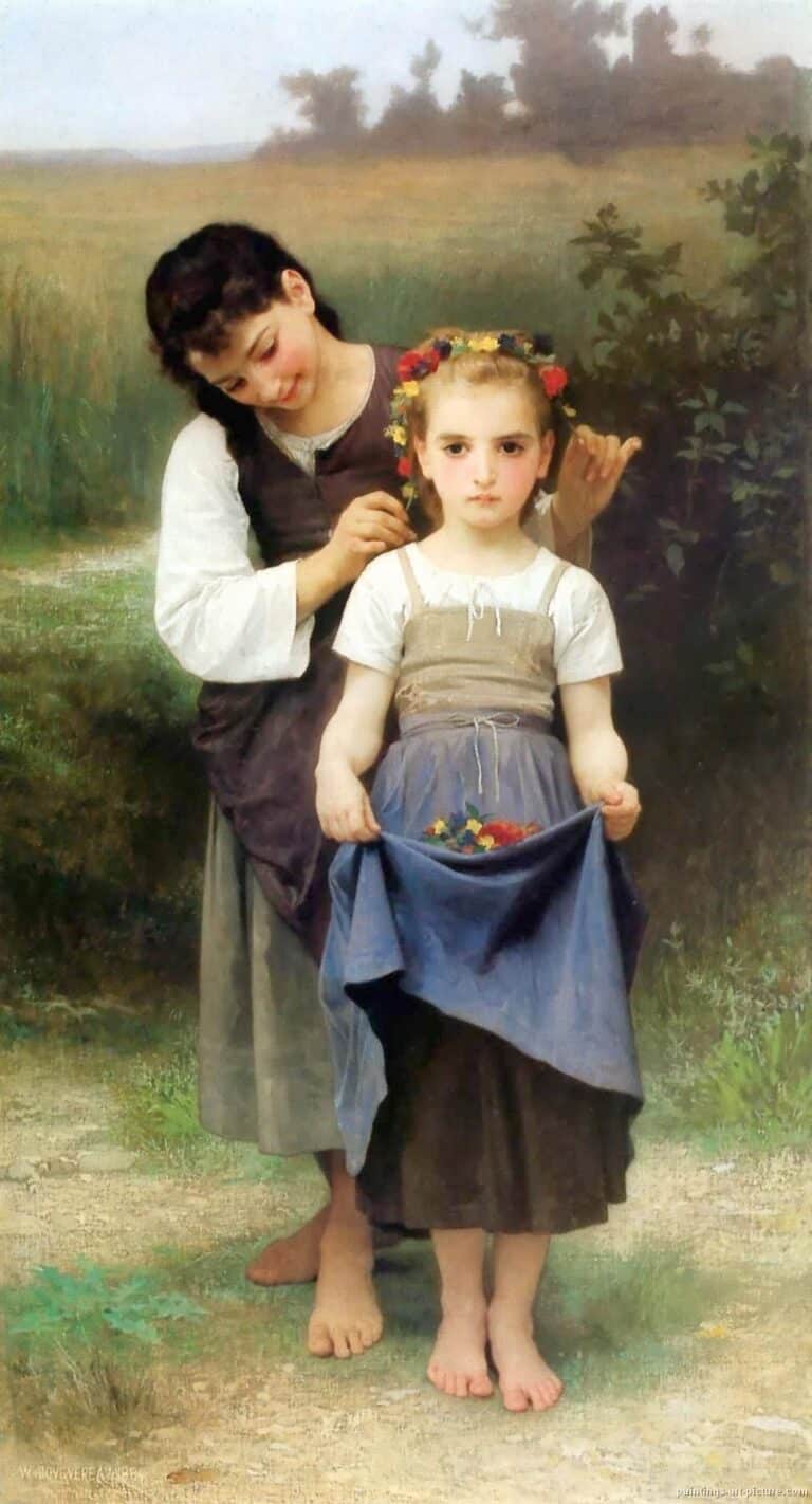 Le joyau des champs – William Bouguereau William Bouguereau