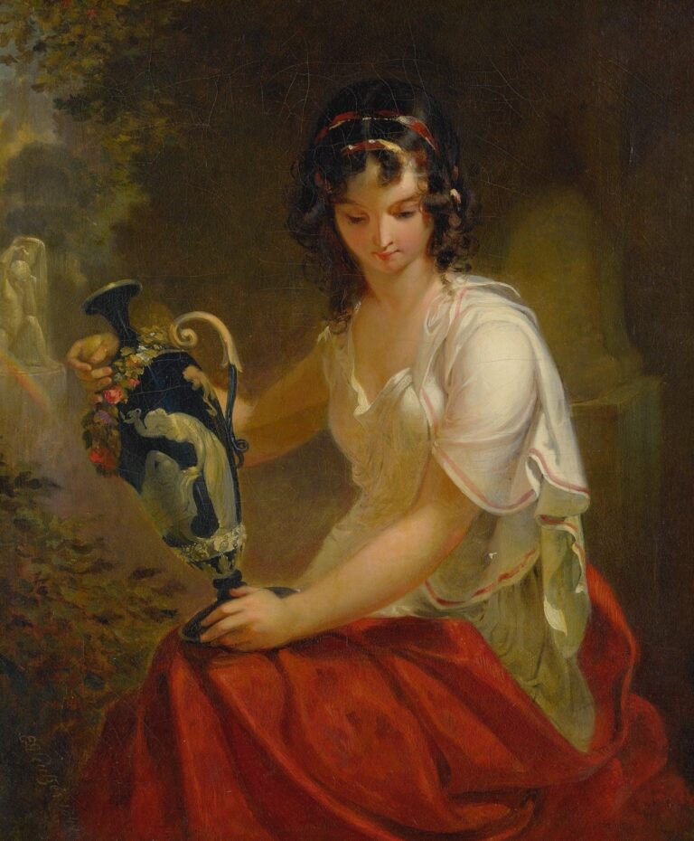 Nydia, la fille de Pompéi – Emanuel Leutze Emanuel Leutze