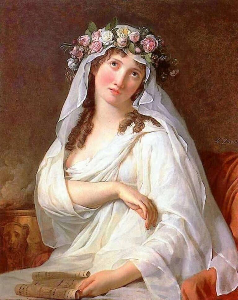 Vestal vierge – Jacques-Louis David Jacques-Louis David