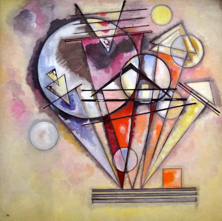 Sur les pointes – Vassily Kandinsky Vassily Kandinsky