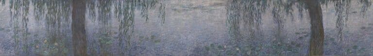 Nymphéas, le matin clair aux saules – Claude Monet "Les Nymphéas" de Claude Monet