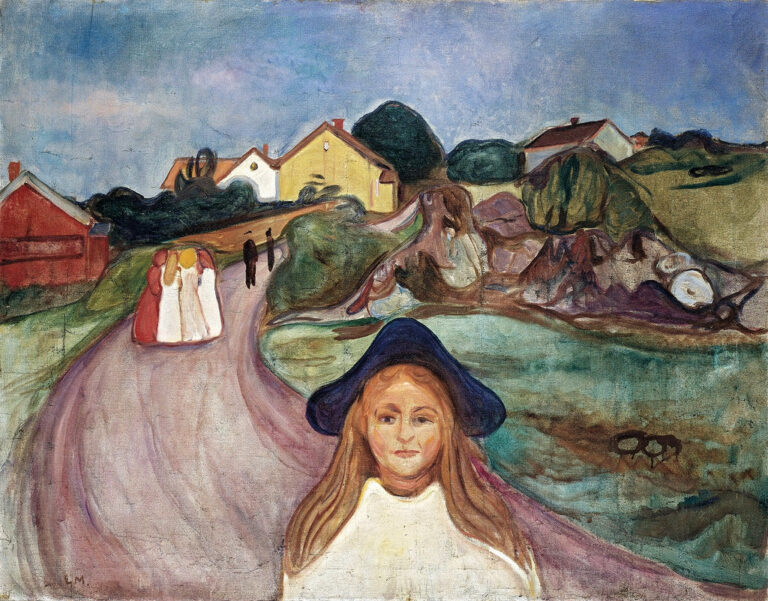 Rue à Asgardstrand – Edvard Munch Edvard Munch