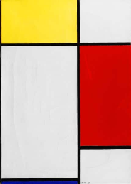 Composition 1927 – Mondrian Piet Mondrian