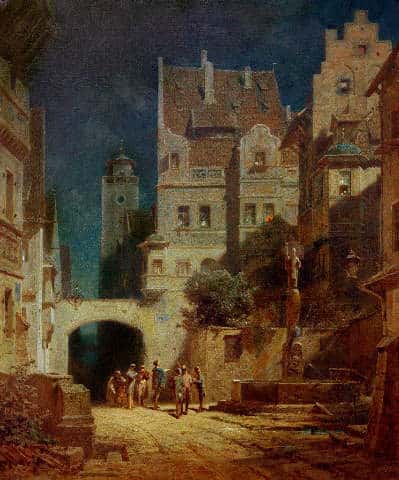 Sérénade au Clair de Lune – Carl Spitzweg Carl Spitzweg