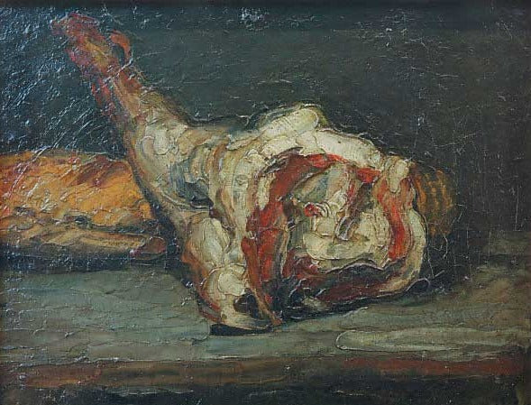 Pain et gigot d’agneau – Paul Cézanne Paul Cézanne