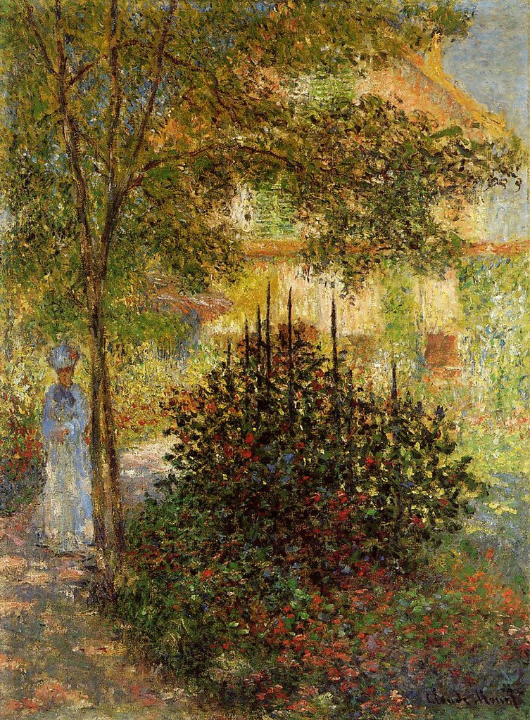 Camille dans le jardin d’Argenteuil – Claude Monet Claude Monet