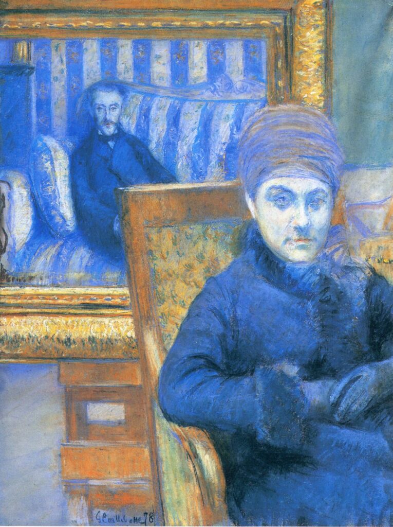 Portrait de madame x – Caillebotte Gustave Caillebotte