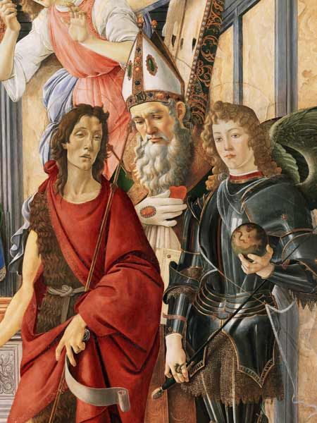 S.Botticelli, Johannes, Ignatius, Mich – Sandro Botticelli Sandro Botticelli