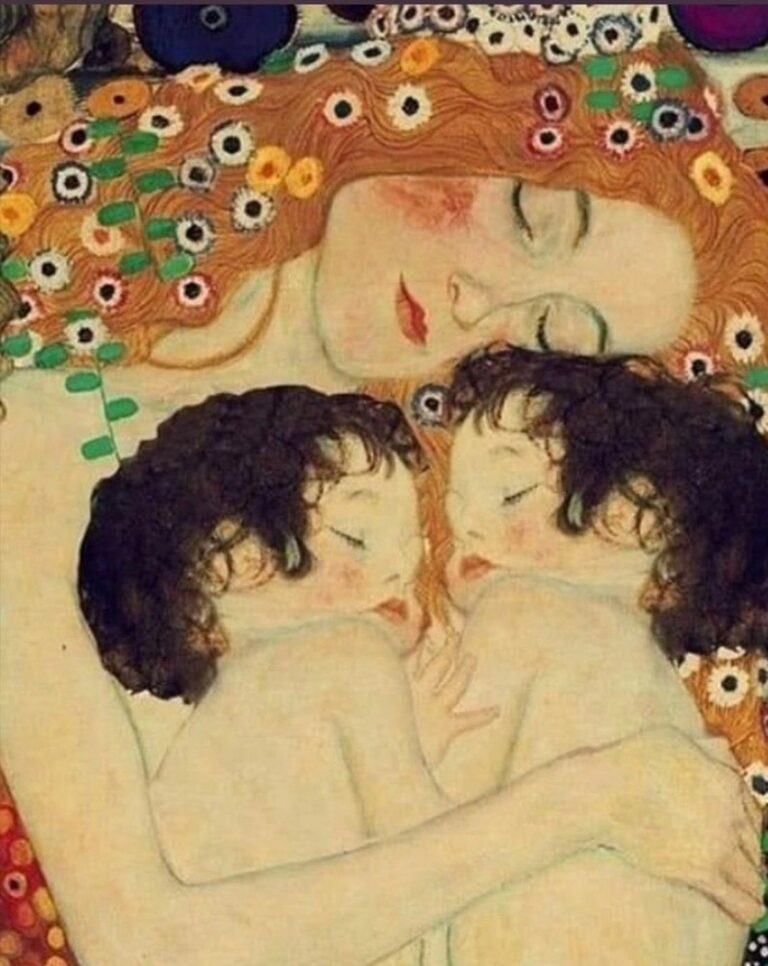 Mère et jumeaux – Gustav Klimt Gustav Klimt