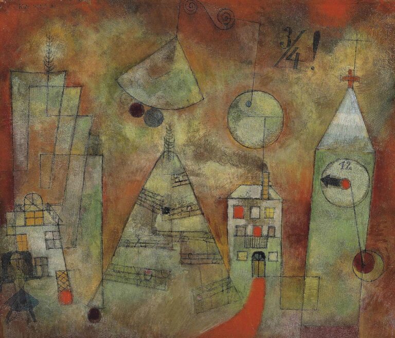 Heure fatidique à midi trois quarts – Paul Klee Paul Klee