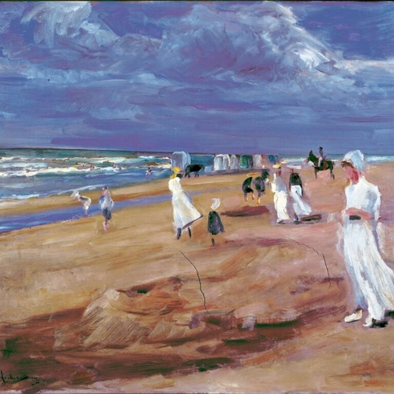 Plage de Noordwijk – Max Liebermann Max Liebermann