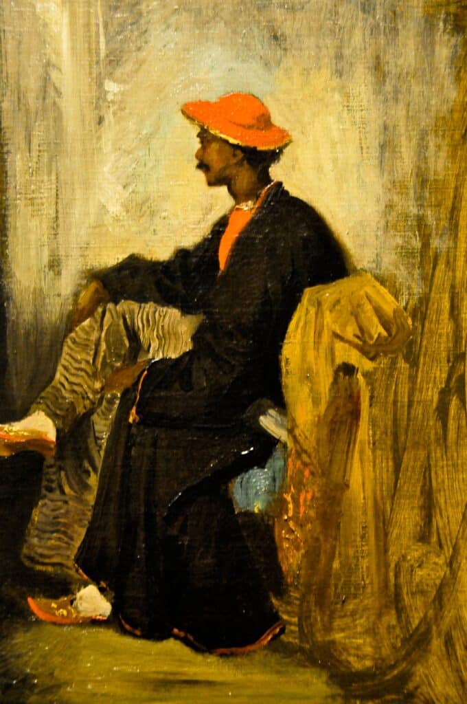 Étude d’un Indien de Calcutta – Eugène Delacroix Eugène Delacroix