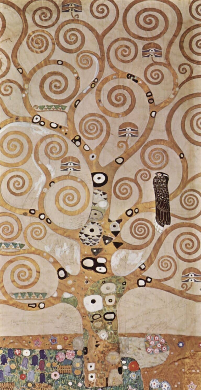 L’arbre de vie, section centrale (détail) – Gustav Klimt Gustav Klimt