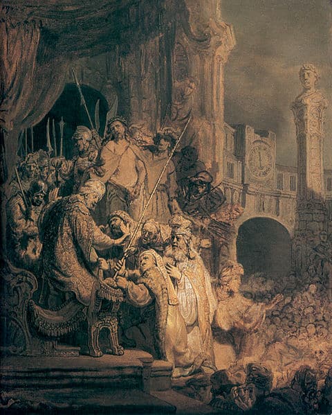 Ecce Homo de Rembrandt van Rijn Rembrandt van Rijn