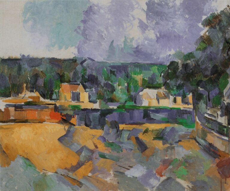 Rive de fleuve – Paul Cézanne Paul Cézanne