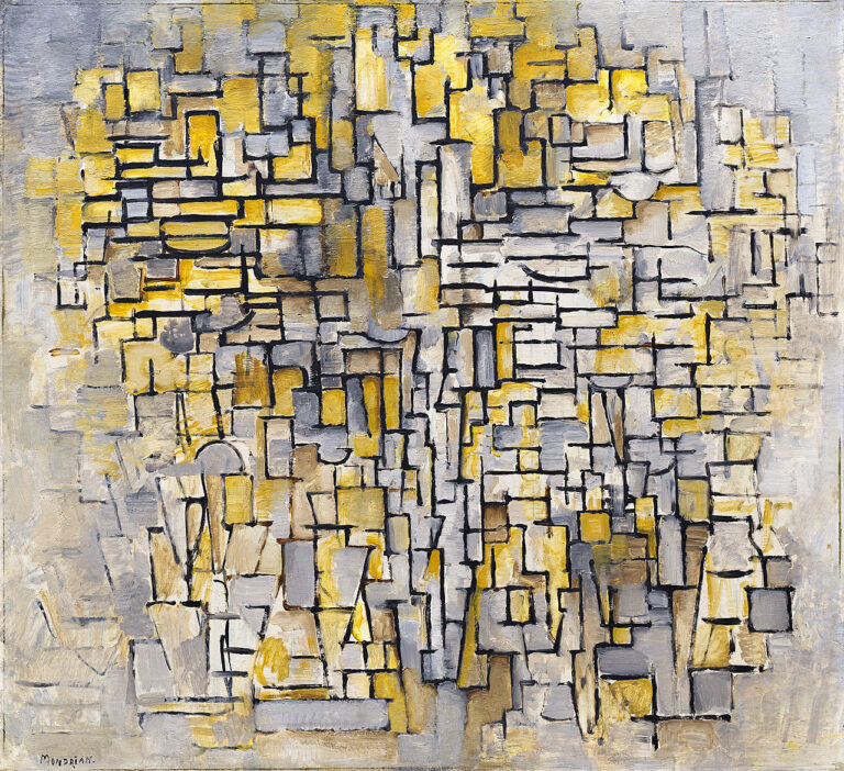 Tableau II ou composition VII – Mondrian Piet Mondrian