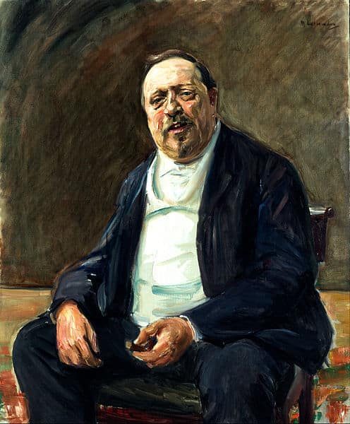 Portrait d’Albert von Berger – Max Liebermann Max Liebermann