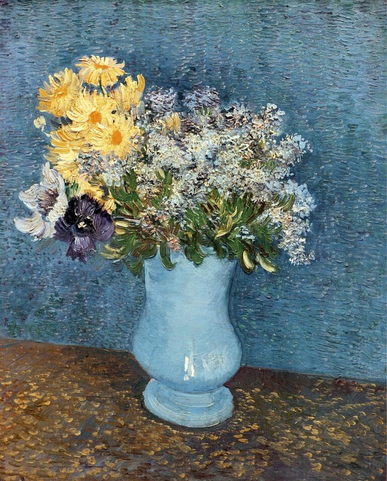 Vases de fleurs – Van Gogh Vincent Van Gogh