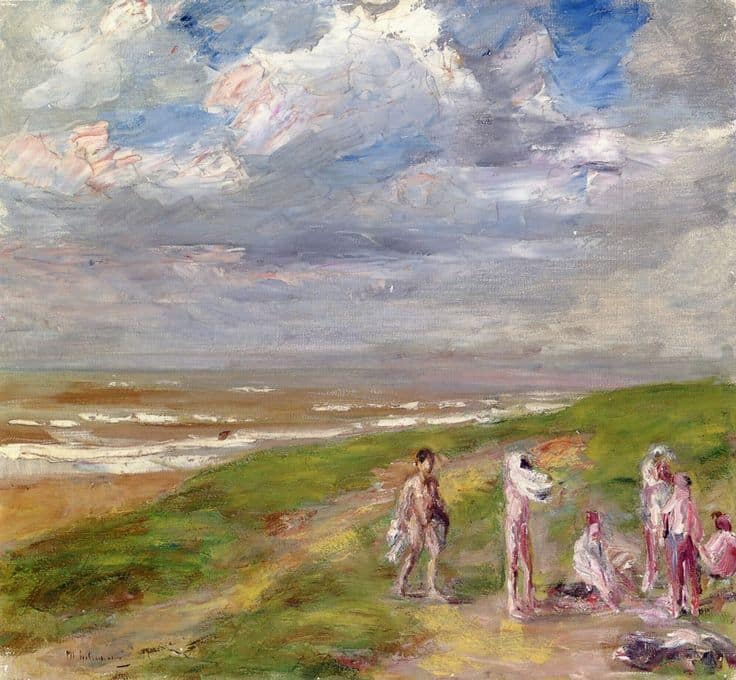 Après la baignade – Max Liebermann Max Liebermann