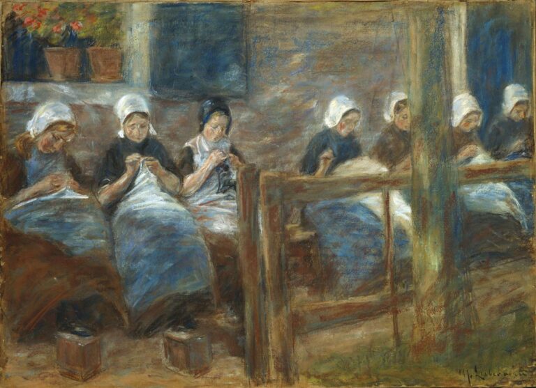 Salle de couture à Huizen – Max Liebermann Max Liebermann