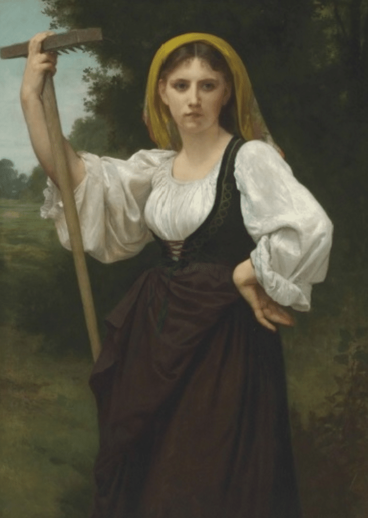 Broyeur de foin – William Bouguereau William Bouguereau