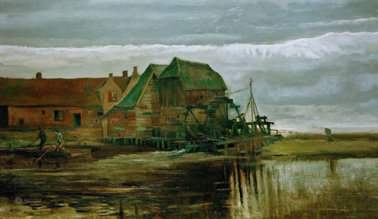 Moulin à eau de Gennep – Van Gogh Vincent Van Gogh