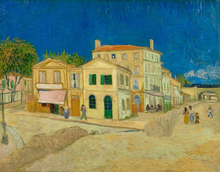 La maison jaune – Van Gogh Vincent Van Gogh