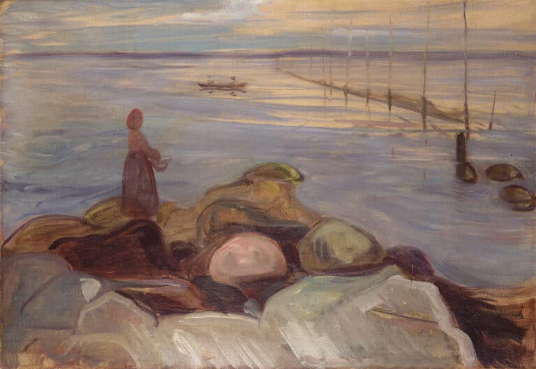 À de la côte – Edvard Munch Edvard Munch