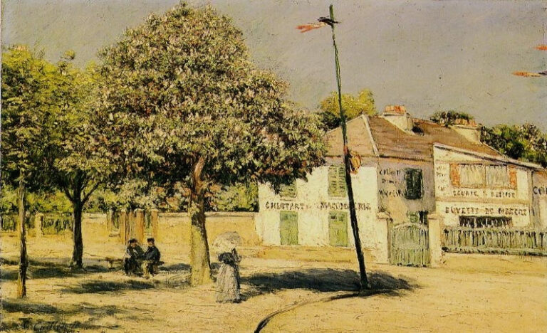 Promenade à Argenteuil – Caillebotte Gustave Caillebotte