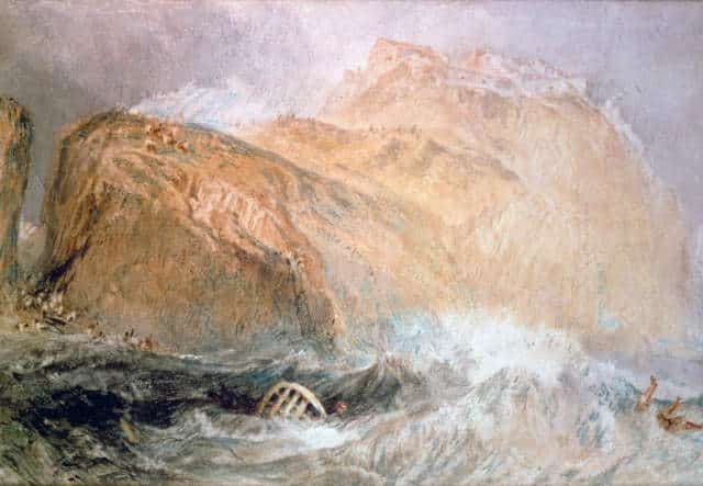 Le château Tintagel – William Turner William Turner