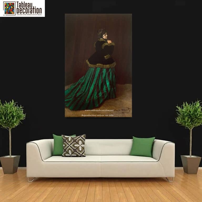 La Femme en robe verte – Claude Monet Claude Monet 2