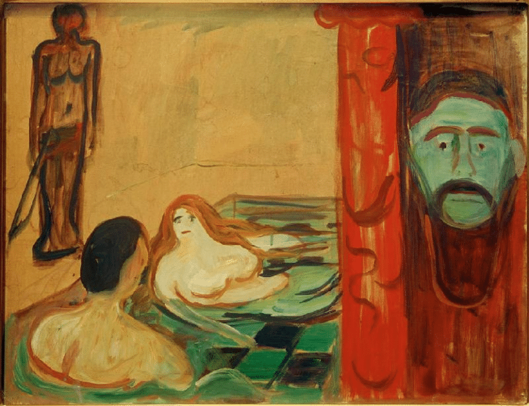 La jalousie dans le bain – Edvard Munch Edvard Munch