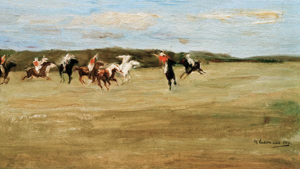 Joueurs de polo – Max Liebermann Max Liebermann